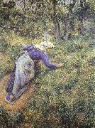 Collect grass Camille Pissarro